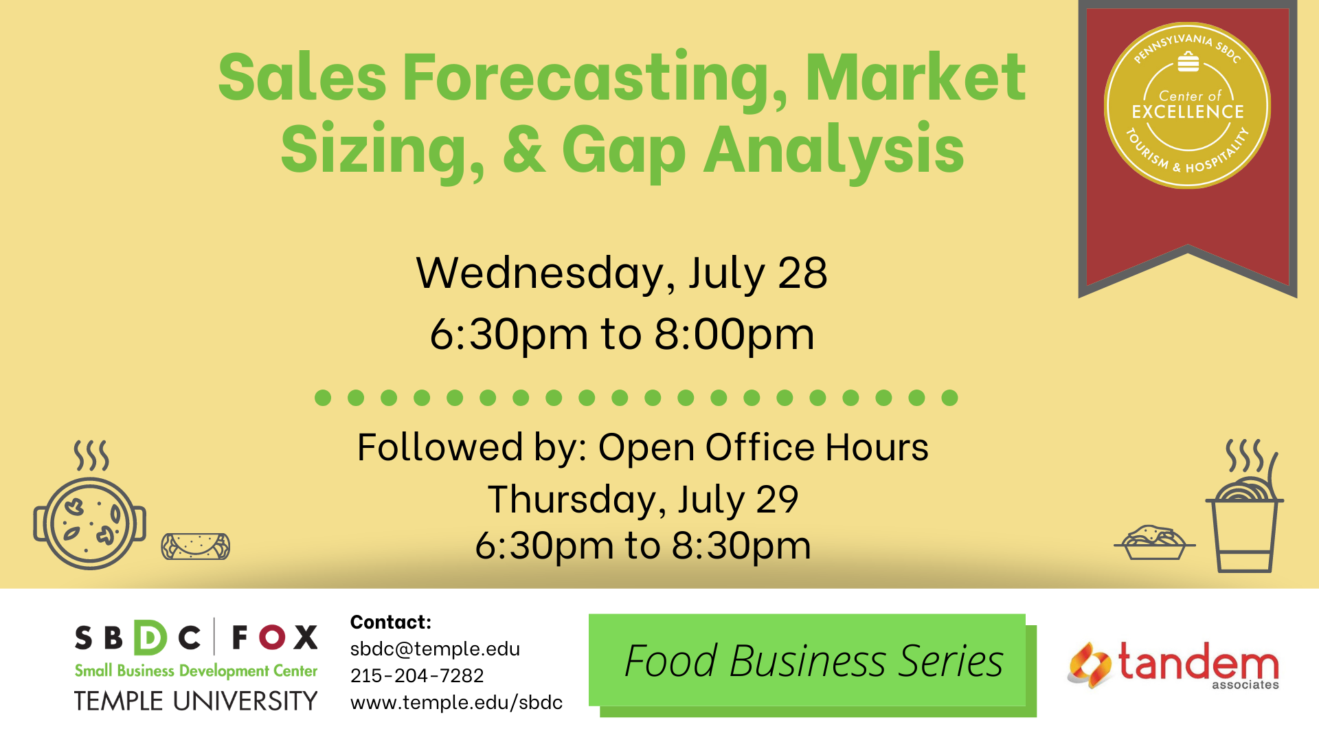 Sales Forecasting, Market Sizing and Gap Analysis