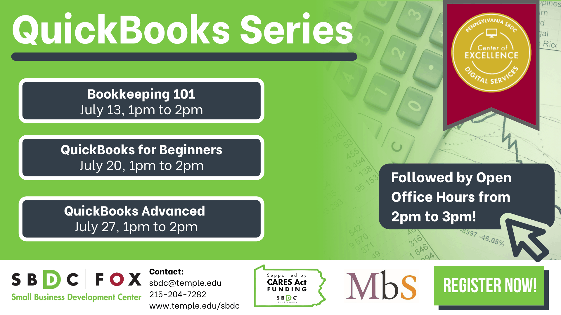QuickBooks Series: QuickBooks Advanced
