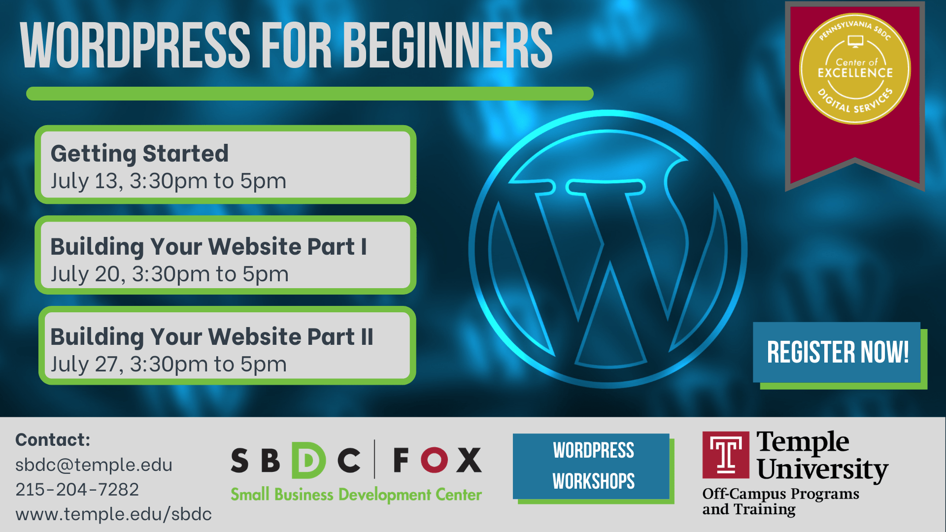 WordPress for Beginners: Building Your Site Part 2