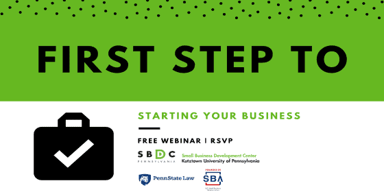 First Step to Starting Your Business