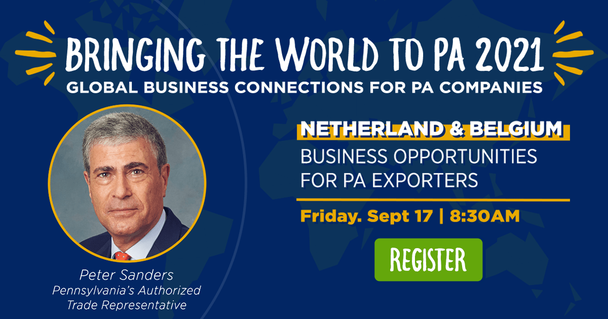 The Netherlands & Belgium: Business Opportunities for PA Exporters