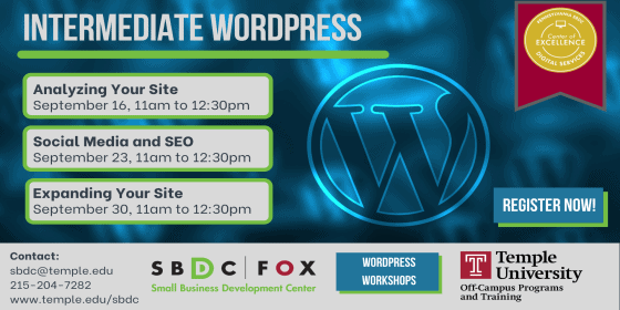 Intermediate WordPress: Social Media & SEO