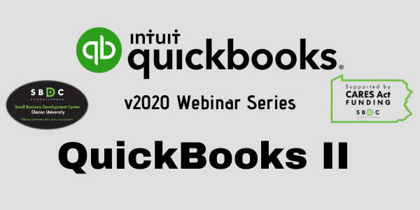 QuickBooks 2020 Level II (Desktop)
