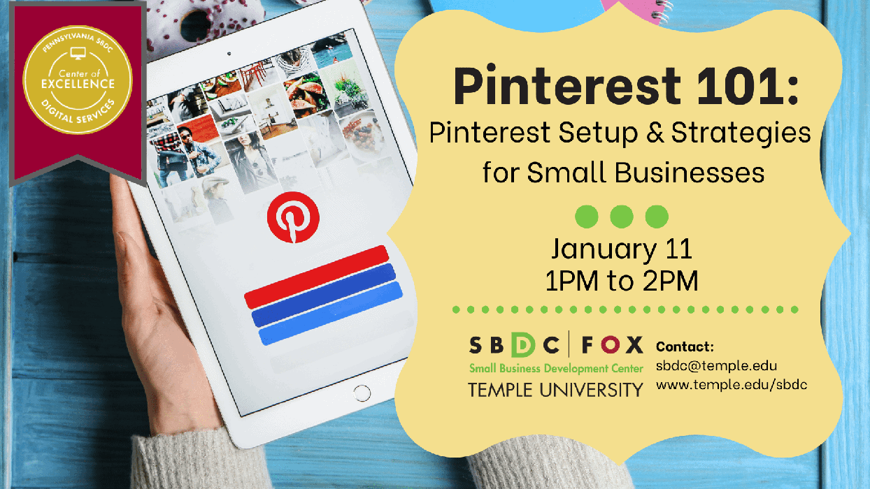 Pinterest 101: Pinterest Setup and Strategies for Small Businesses