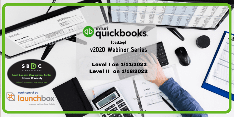 QuickBooks 2020 Level I: DuBois (Desktop) LIVE EVENT