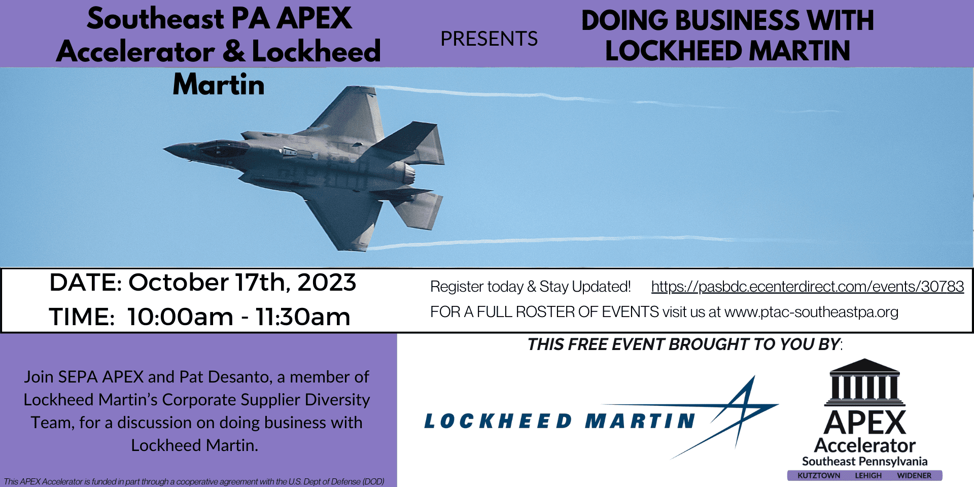 Doing Business with Lockheed Martin