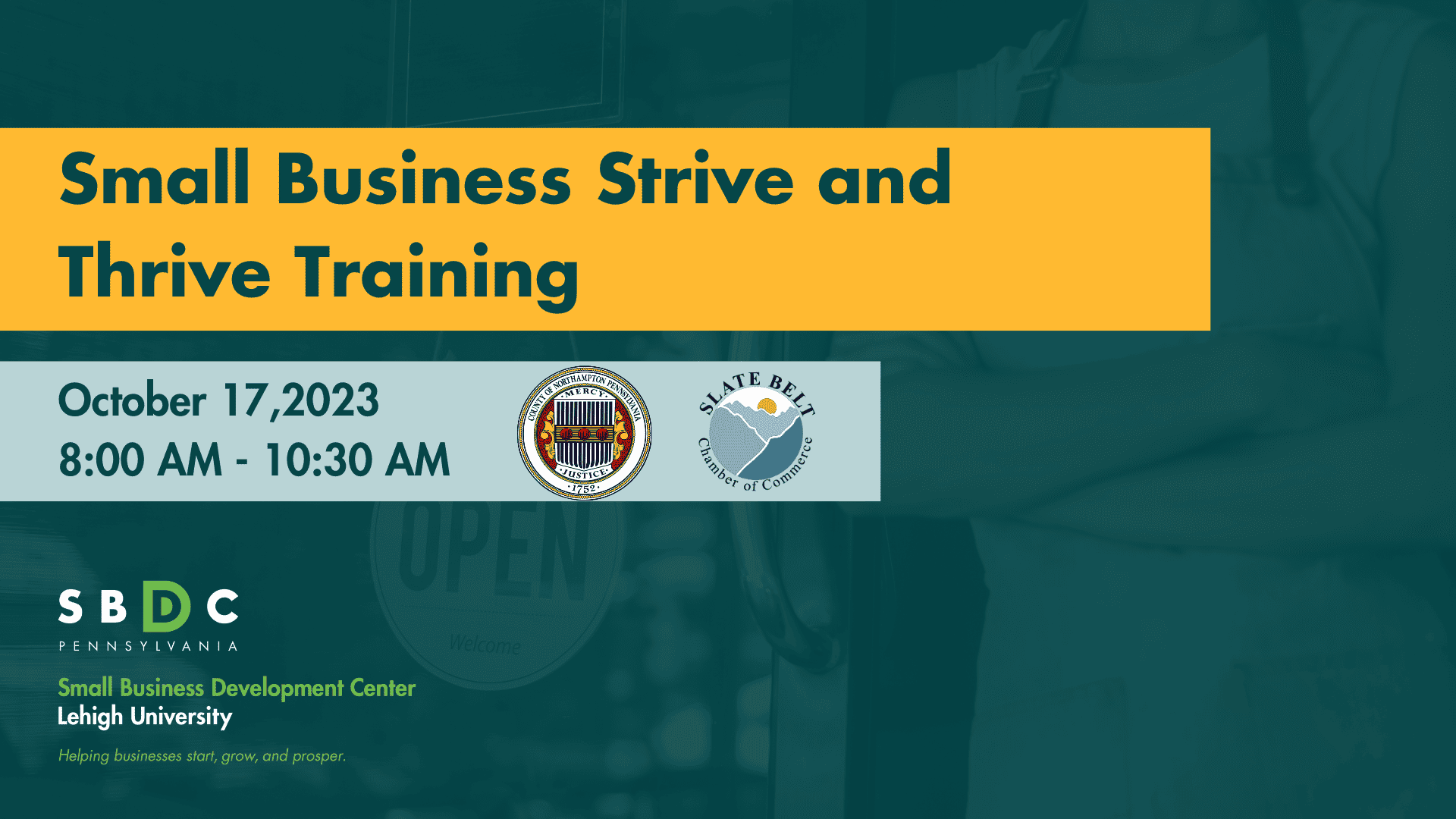 Small Business Strive & Thrive Training