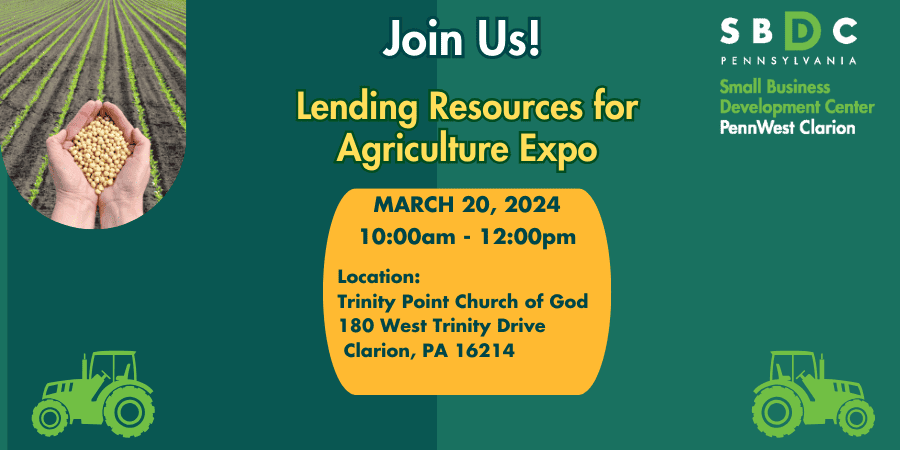 Lending Resources for Agriculture