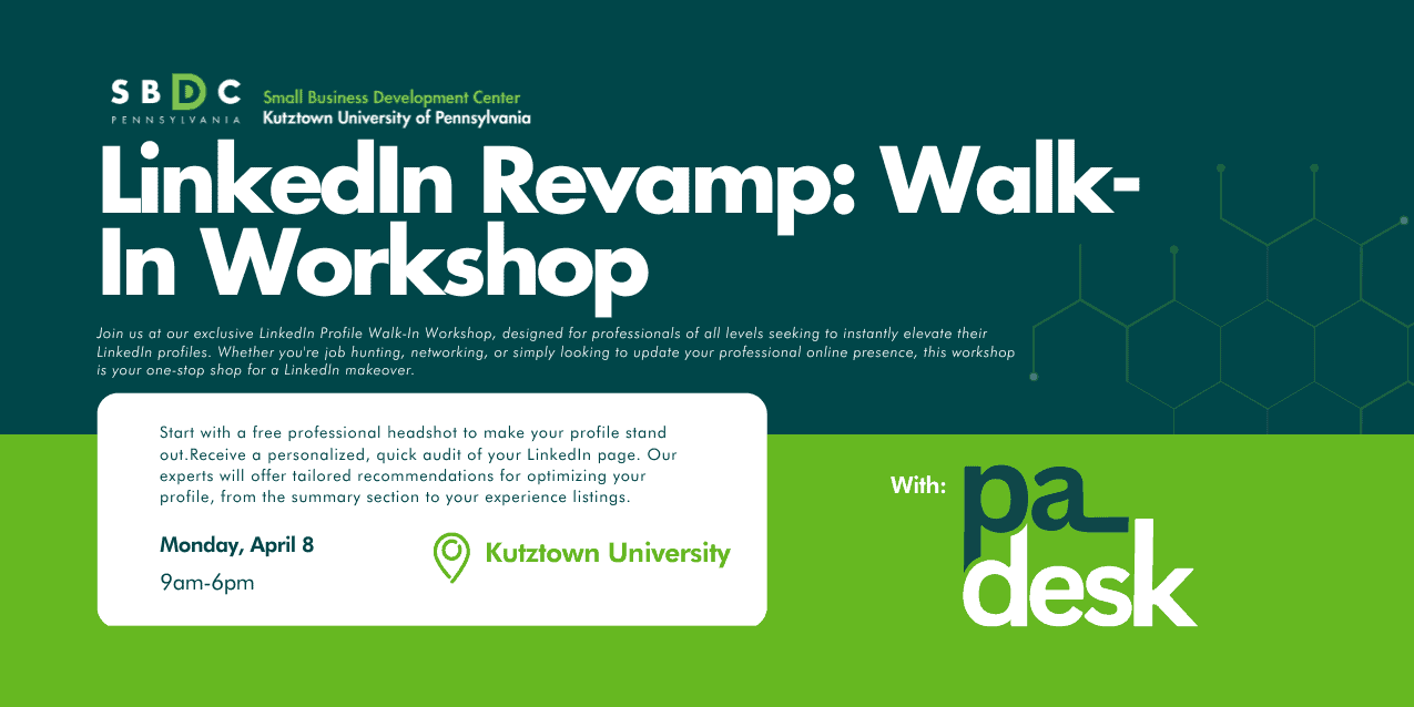 LinkedIn Revamp: Walk-In Workshop