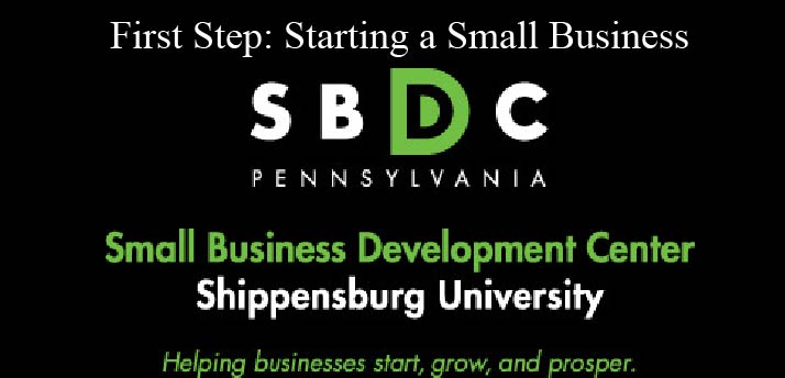 First Step: Starting a Small Business Webinar