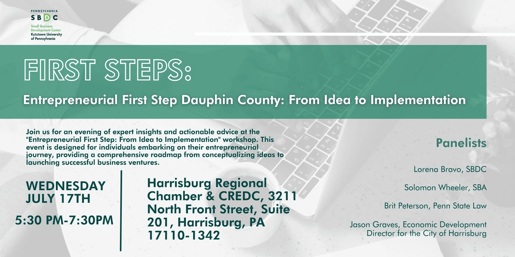 Entrepreneurial First Step Dauphin County