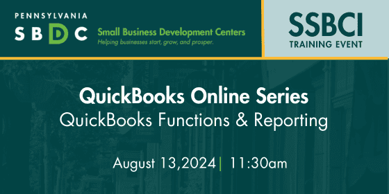 QuickBooks Functions and Reporting