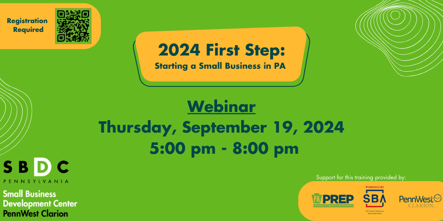 First Step: Starting A Small Business in Pennsylvania