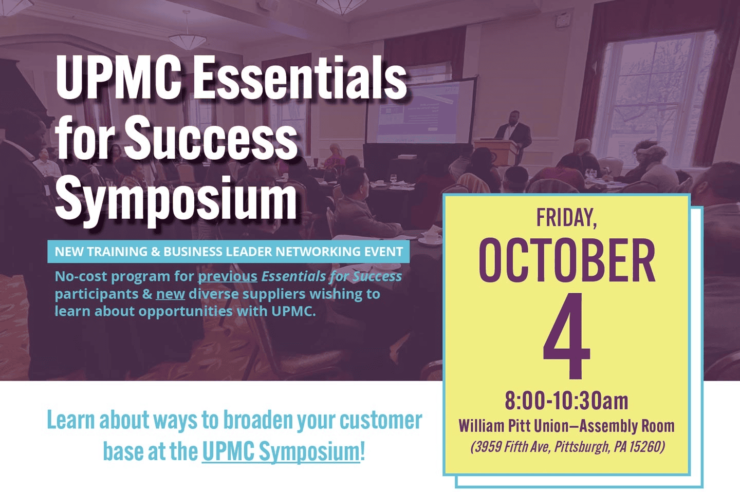 UPMC Essentials for Success Symposium