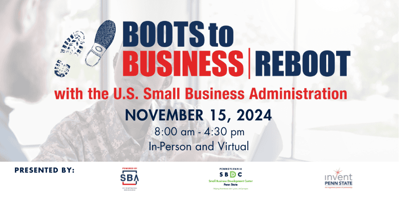 Boots to Business Reboot