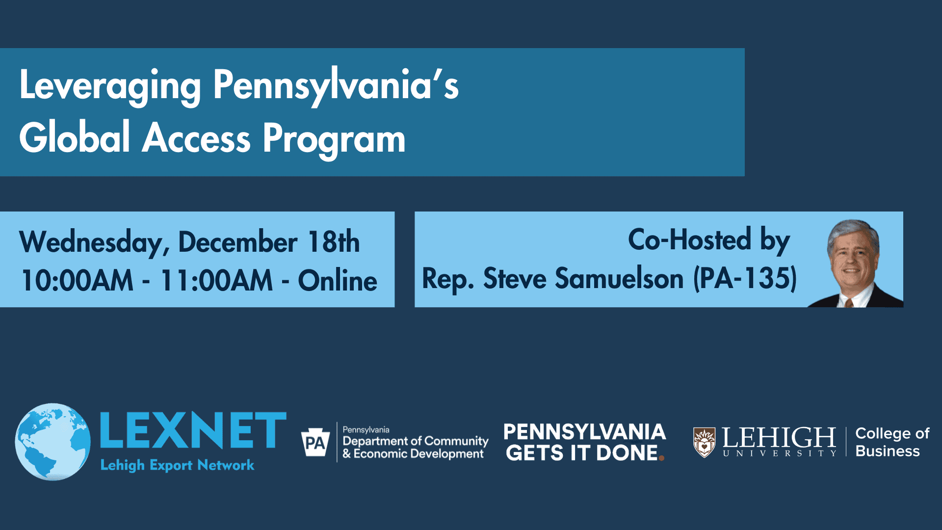 Leveraging Pennsylvania’s Global Access Program