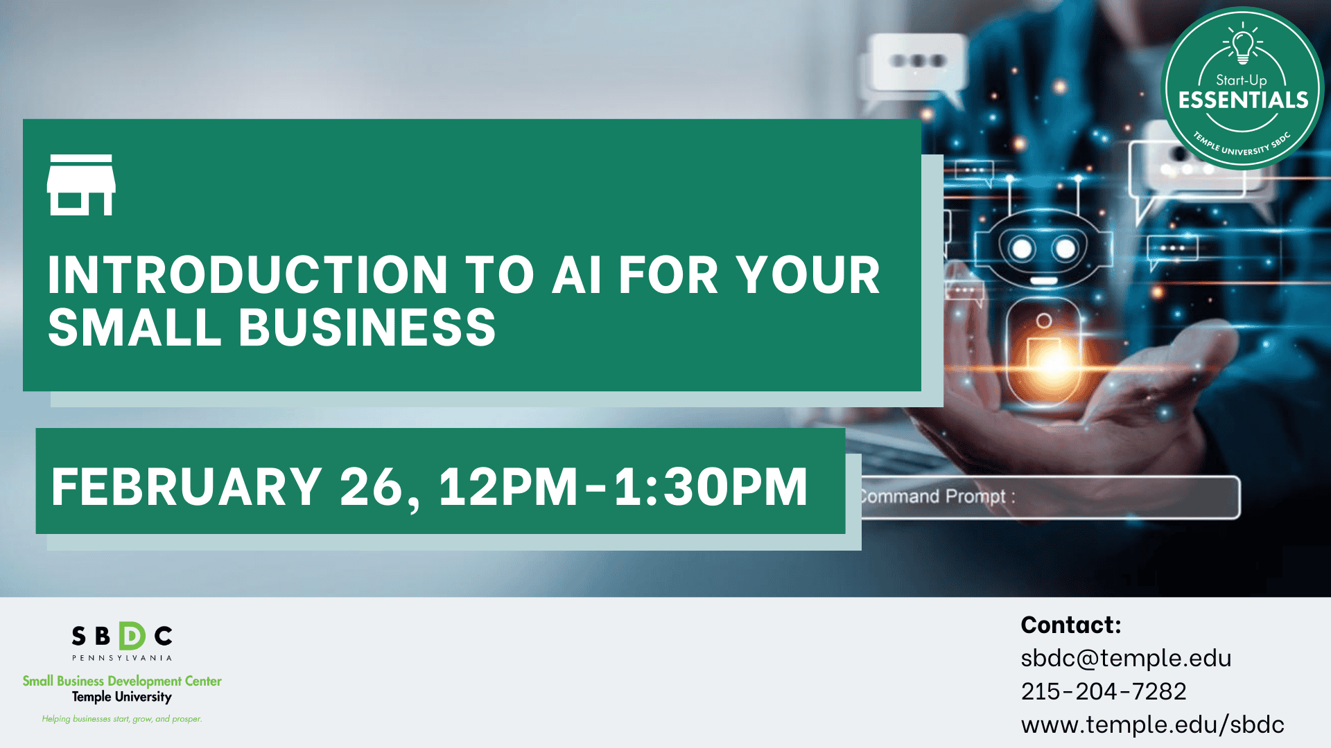 Introduction to AI for your Small Business