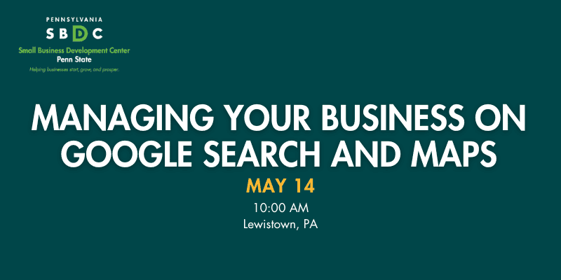 Managing Your Business on Google Search and Maps