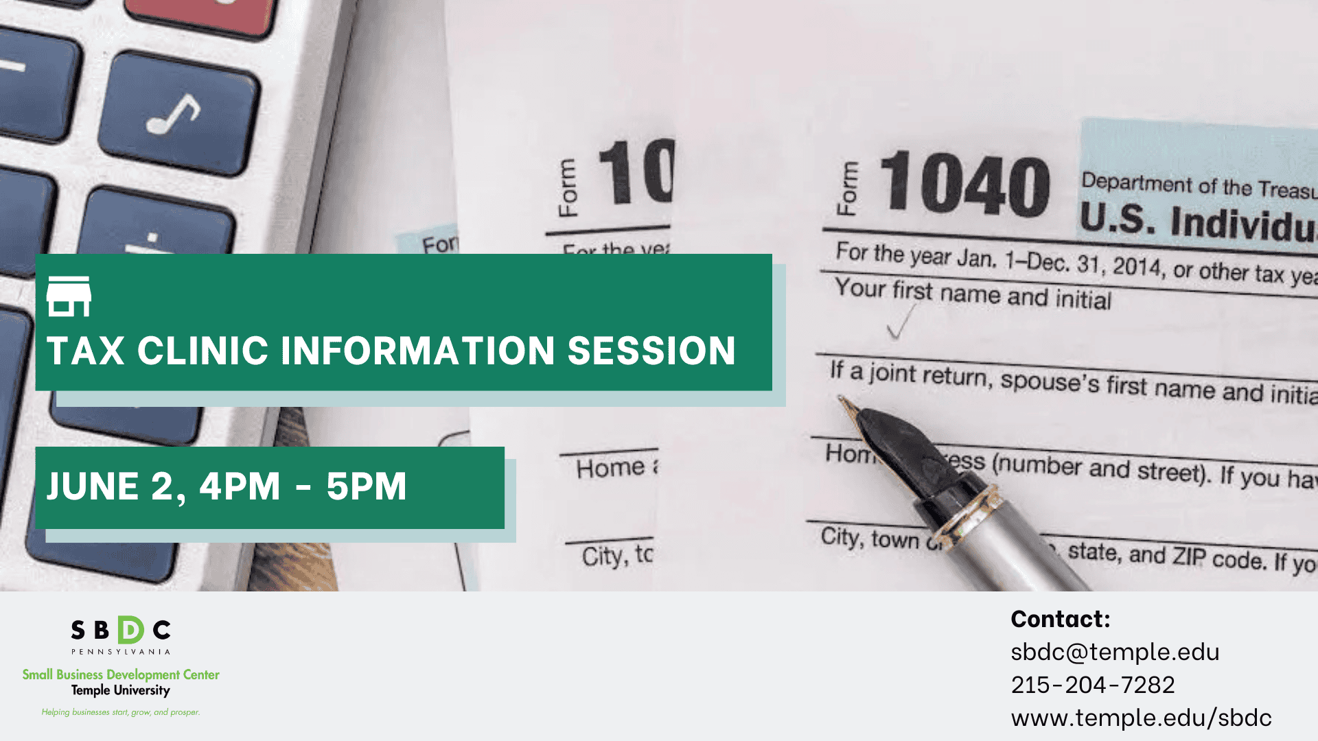Tax Clinic Information Session