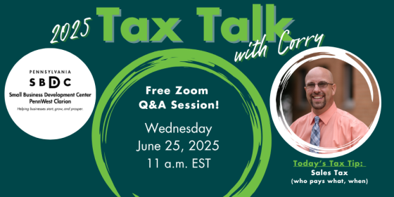 Tax Talk with Corry – Sales Tax