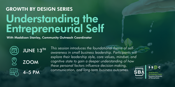 Growth by Design: Understanding the Entrepreneurial Self