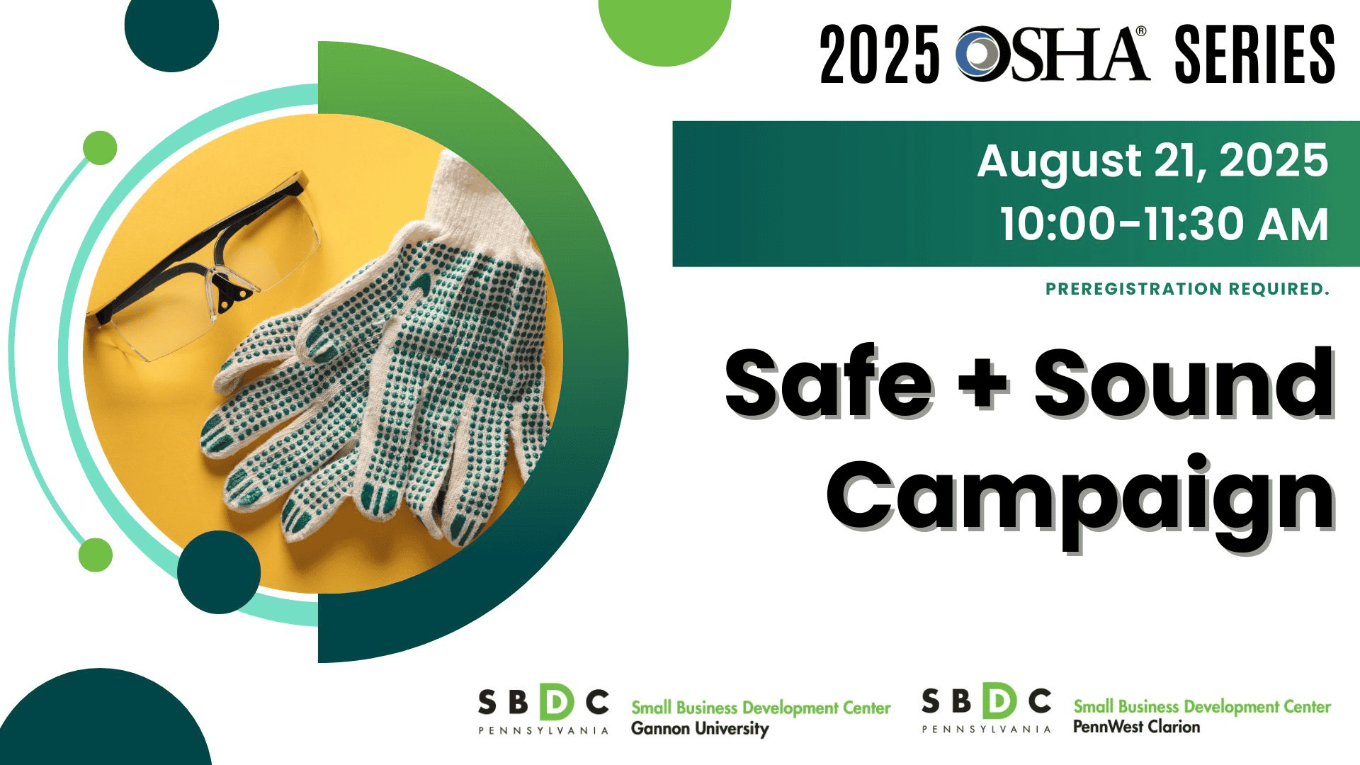 OSHA Safe - Sound Campaign