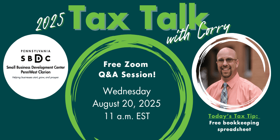 Tax Talk with Corry