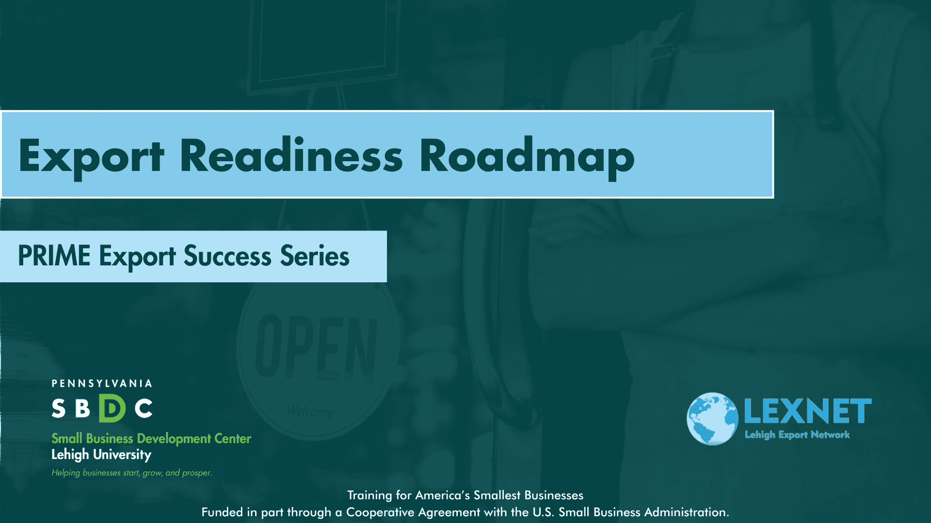 Export Readiness Roadmap