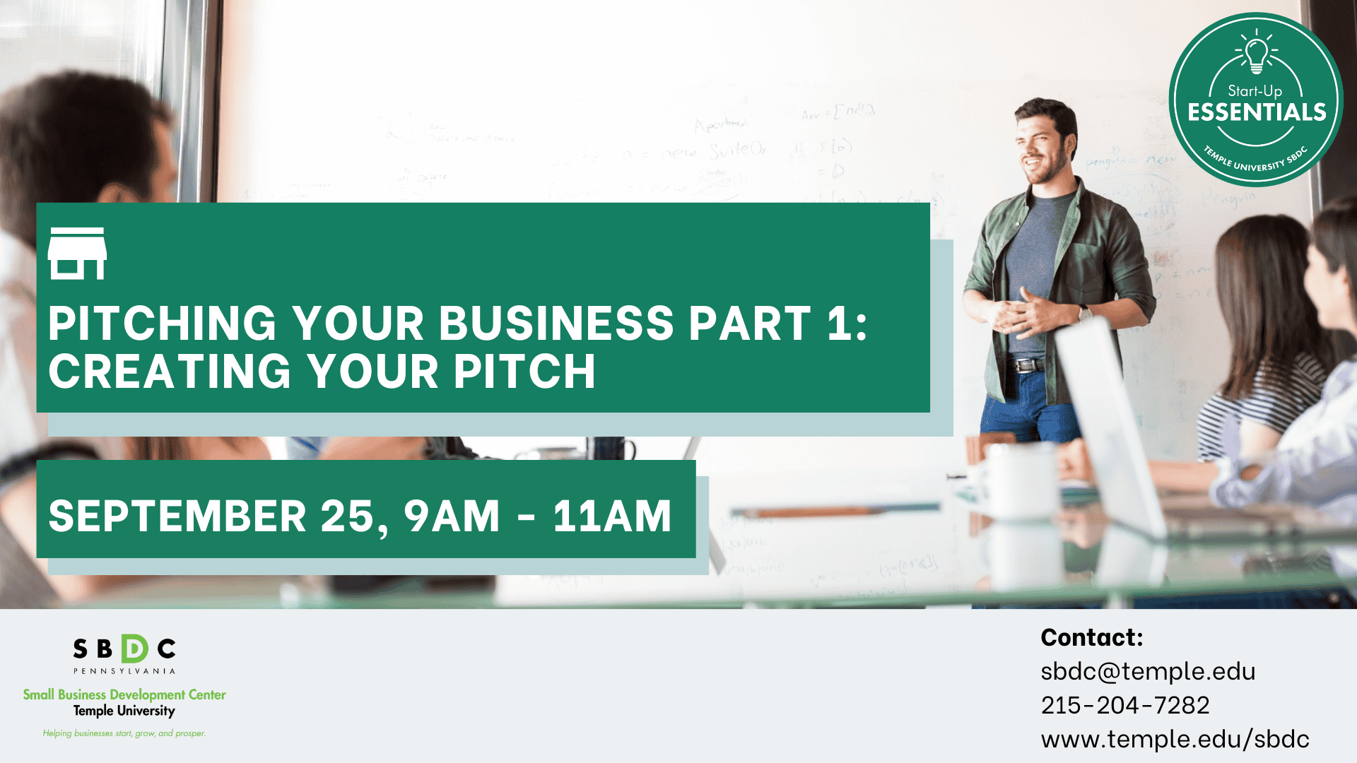 Pitching Your Business