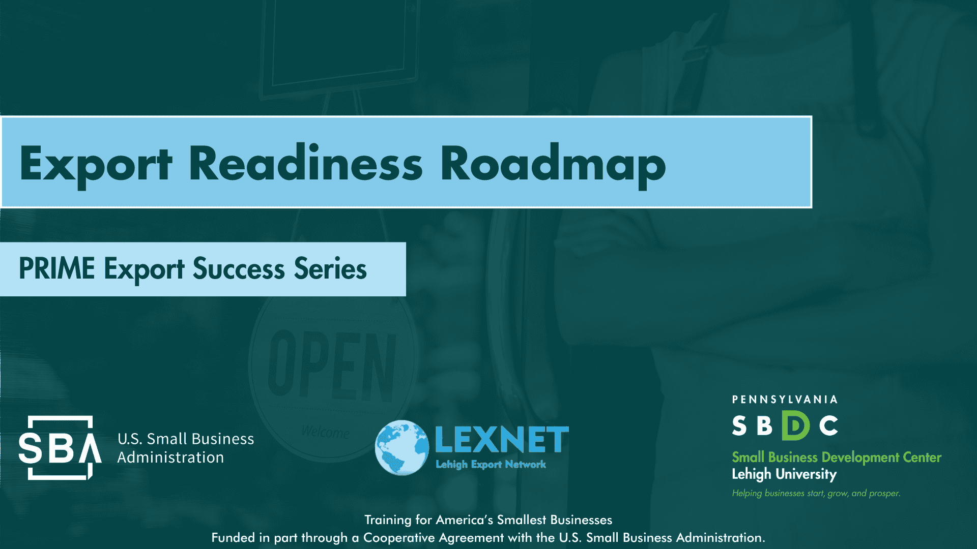 Export Readiness Roadmap