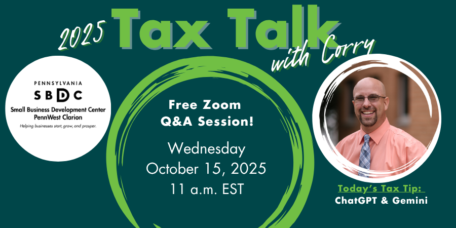Tax Talk with Corry - Q & A Session
