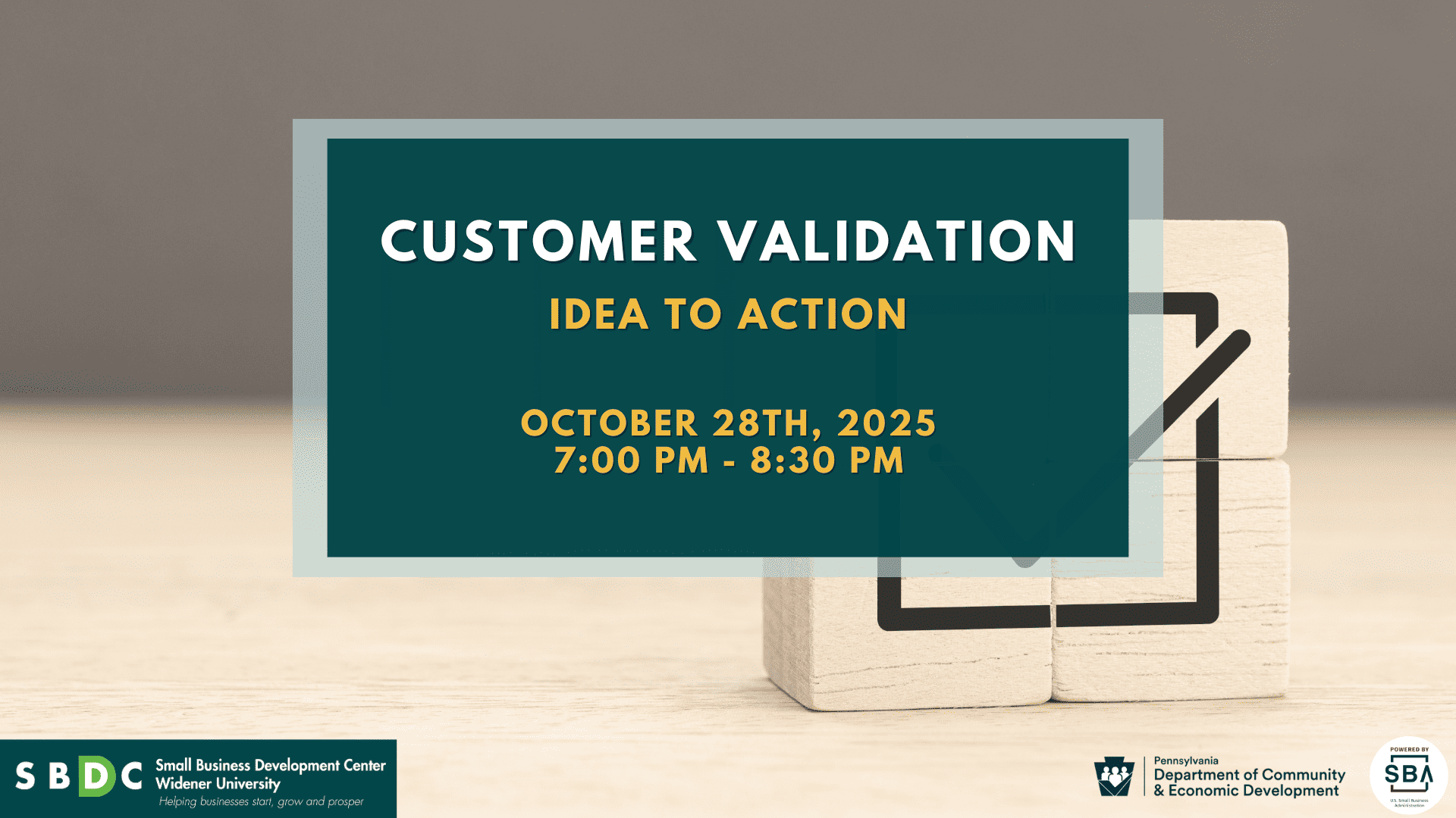 Idea to Action - Customer Validation