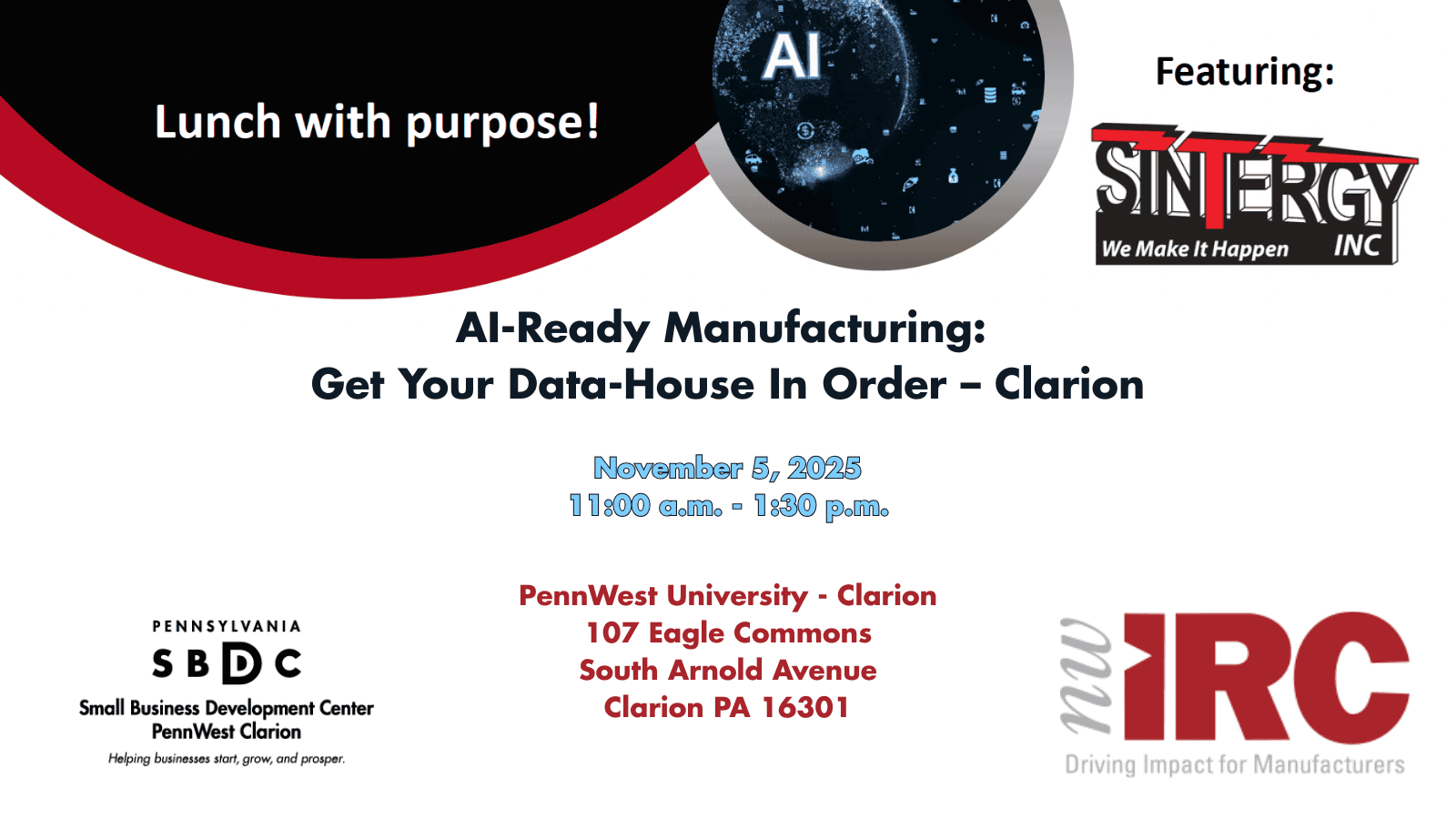 AI Ready for Manufacturers AI Ready for Manufacturers