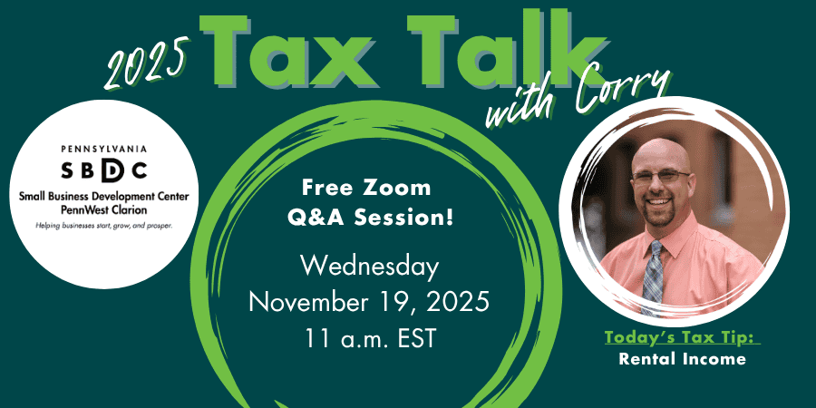 Tax Talk with Corry Tax Talk with Corry