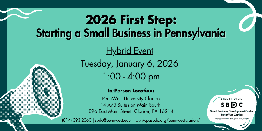 First Step: Starting A Small Business in Pennsylvania