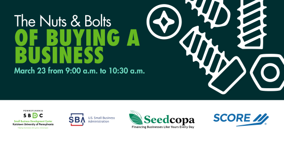 The Nuts & Bolts of Buying a Business
