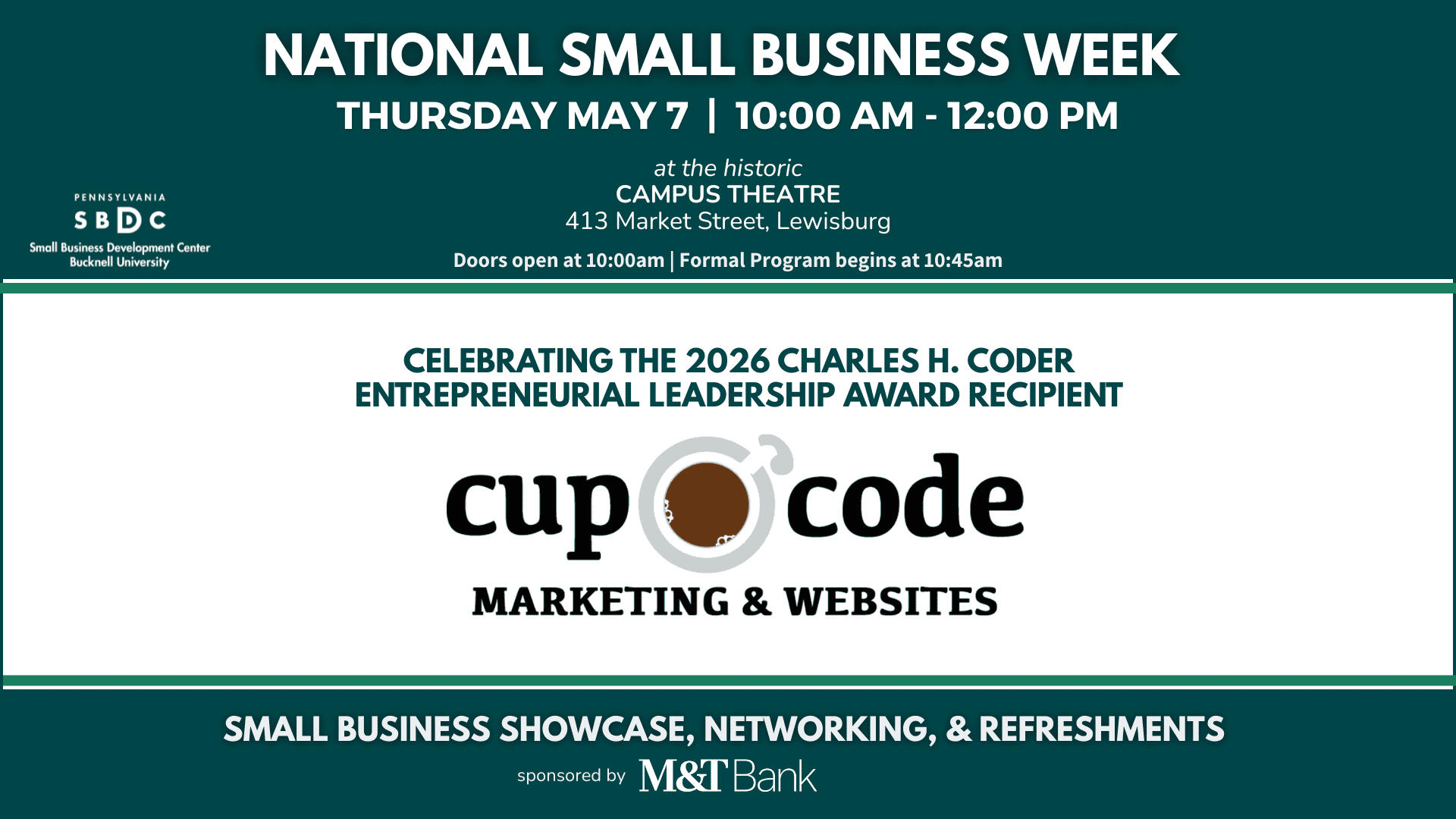 National Small Business Week Celebration