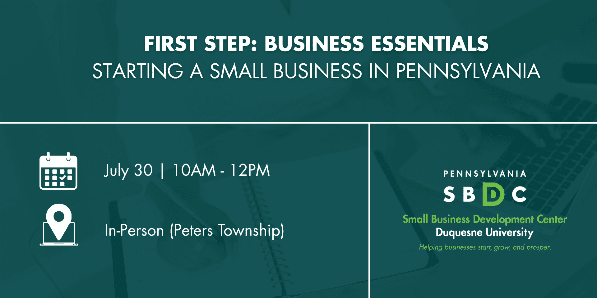 First Step: Business Essentials