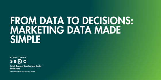 From Data to Decisions