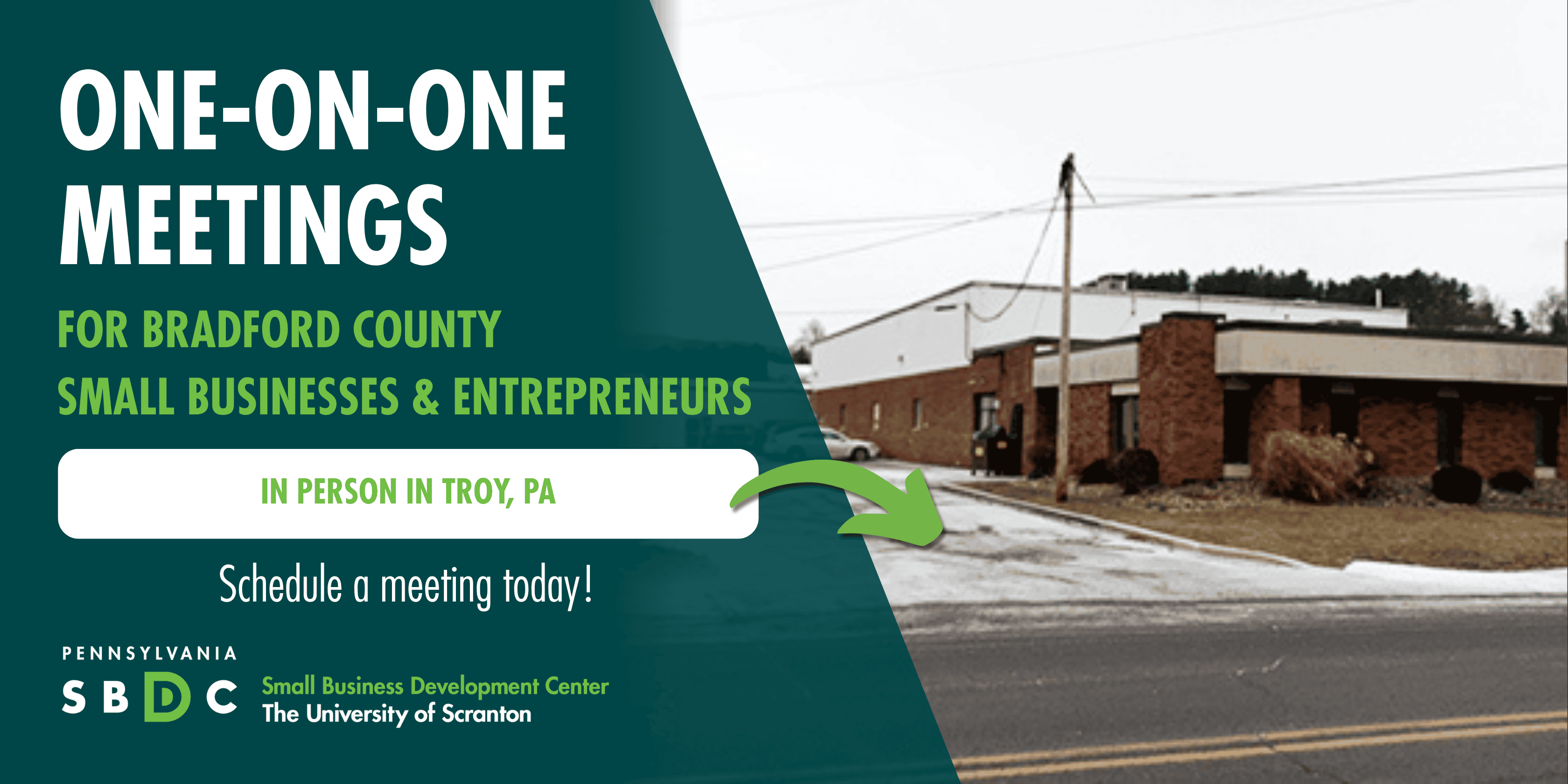 In-Person Consulting Opportunity for Bradford County
