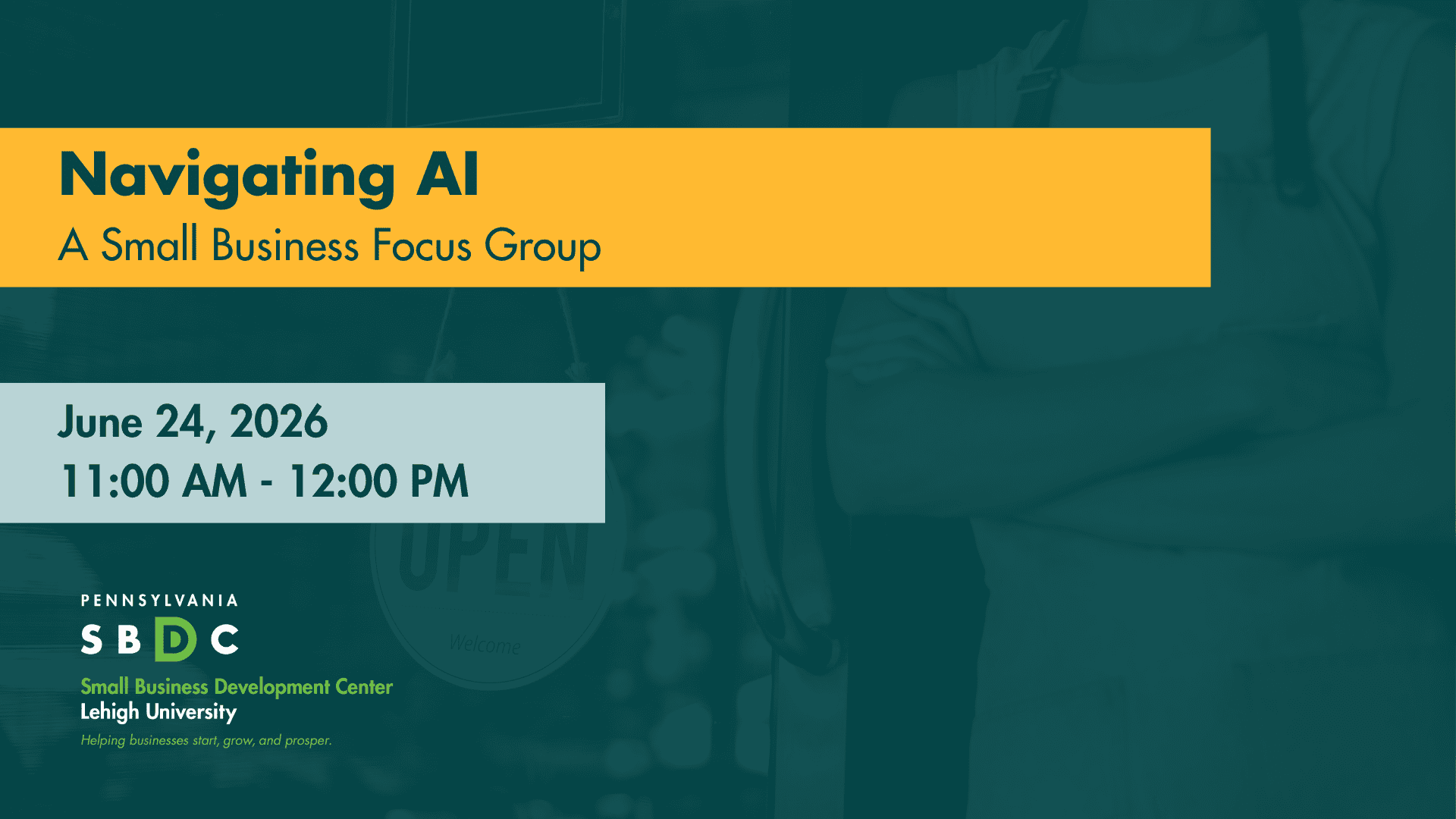 Navigating AI: A Small Business Focus Group