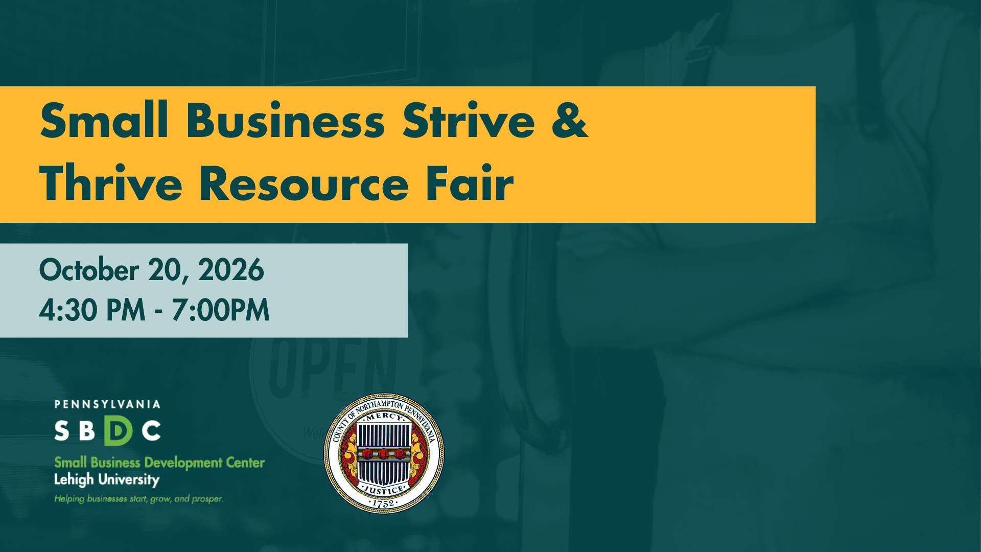 Small Business Strive and Thrive Resource Fair