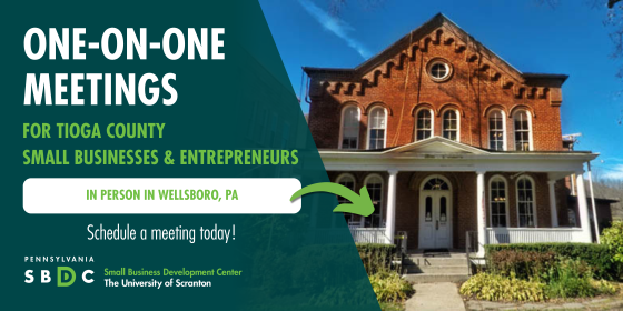 In-Person Consulting Opportunity for Wellsboro, Tioga