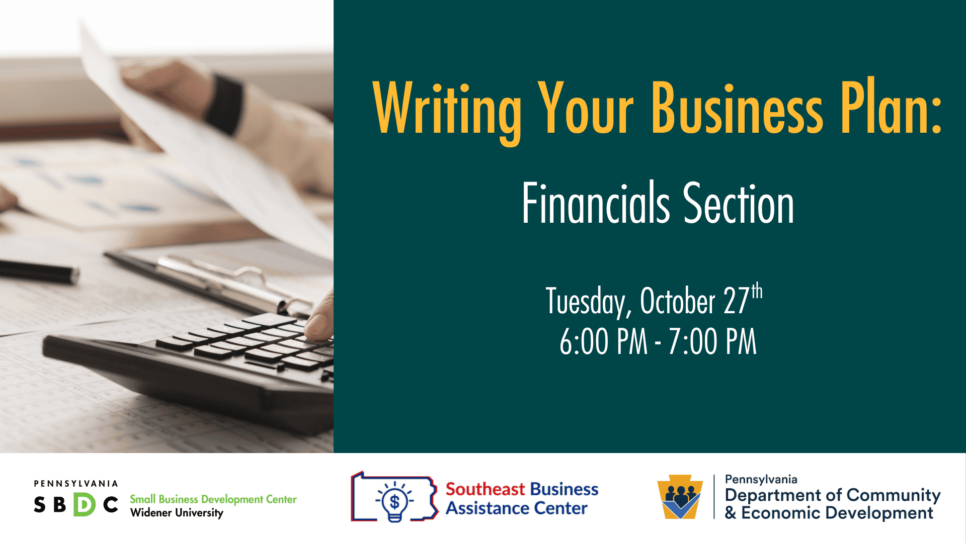 Writing Your Business Plan - Financials Section