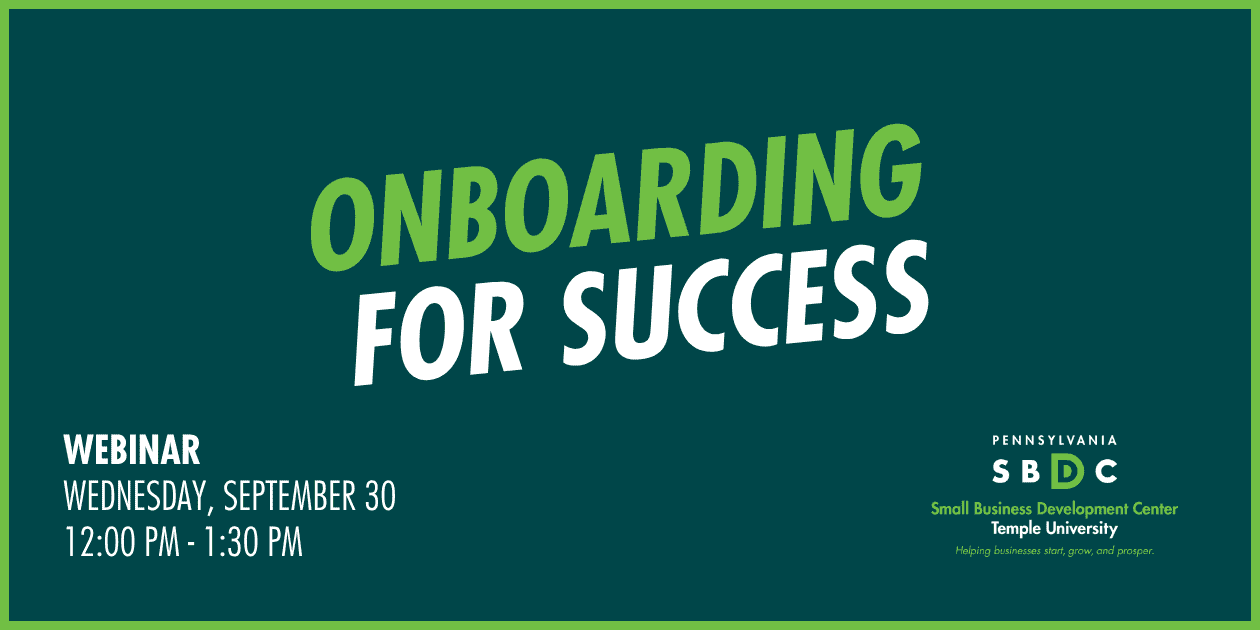 Onboarding for Success