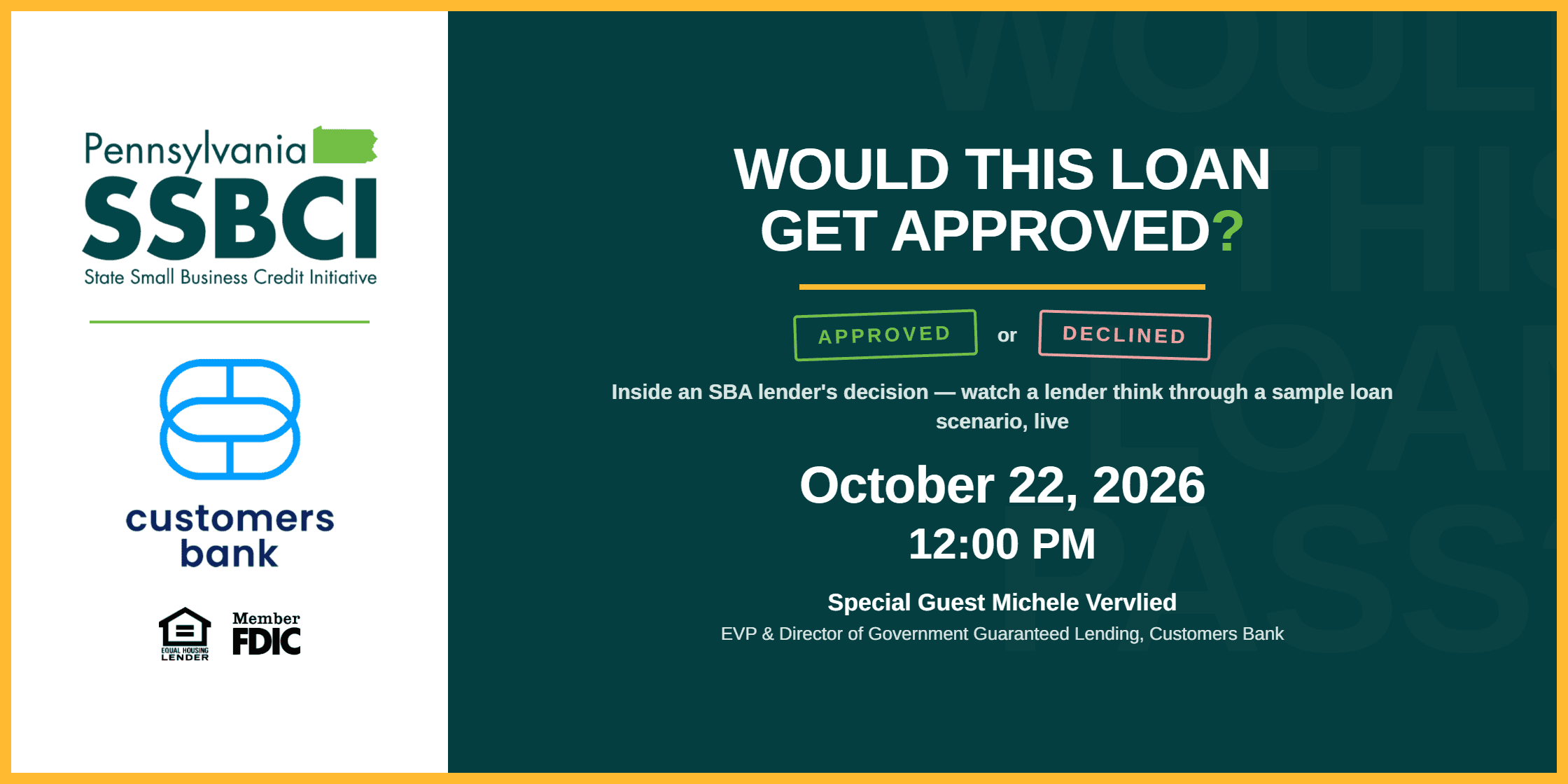 Would This Loan Get Approved